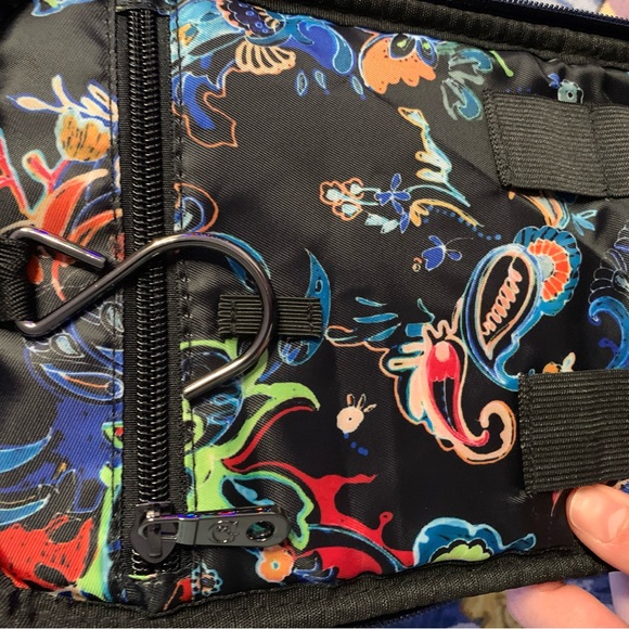 New Robert Graham Armageddon Max Hanging Toiletry Bag Navy Blue - Picture 10 of 16